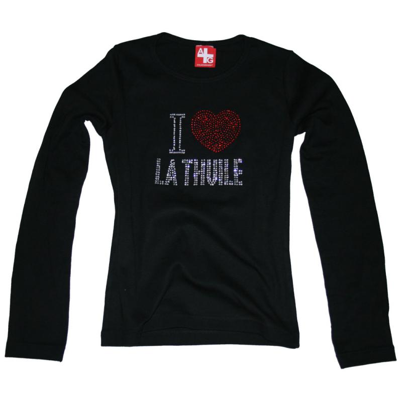 T-shirt La Thuile black